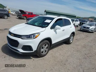 2020 Chevrolet Trax LT with VIN KL7CJPSB5LB002799, listed as a IAAI auction lot 42247119 with 92,459 mi miles and . Bid and sale history available at DreamBid. Image 2.