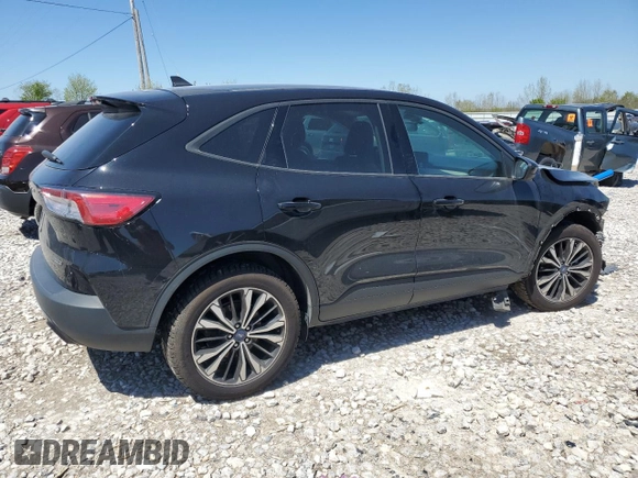 2021 Ford Escape SE Hybrid with VIN 1FMCU9BZ3MUA26006, listed as a Copart auction lot 55714155 with 99,786 mi miles and Salvage title. Bid and sale history available at DreamBid. Image 3.