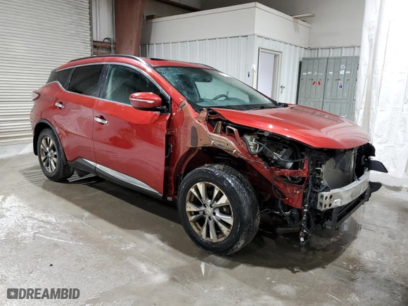 2015 Nissan Murano Platinum with VIN 5N1AZ2MH7FN209622, listed as a Copart auction lot 47931295 with 131,998 mi miles and Salvage Title. Bid and sale history available at carsss.com. Image 4.