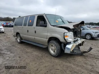 2012 Ford Econoline Wagon XL with VIN 1FMNE1BL4CDB12216, listed as a Copart auction lot 86179764 with 0 mi miles and Salvage Title. Bid and sale history available at carsss.com. Image 4.
