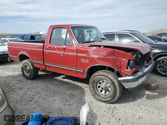 1990 Ford F-150 with VIN 1FTEF14N3LLA15630, listed as a Copart auction lot 43826435 with 567,244 mi miles and Salvage Title. Bid and sale history available at carsss.com. Image 4.