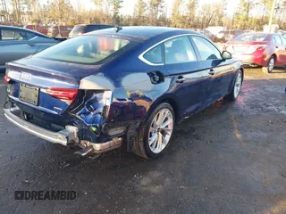 2023 Audi A5 Sportback Premium z VIN WAUABCF58PA032618, wystawiony jako IAAI lot #41048963 z przebiegiem 2 740 mil mil oraz . Historia ofert i sprzedaży dostępna na DreamBid. Obrazek 4.