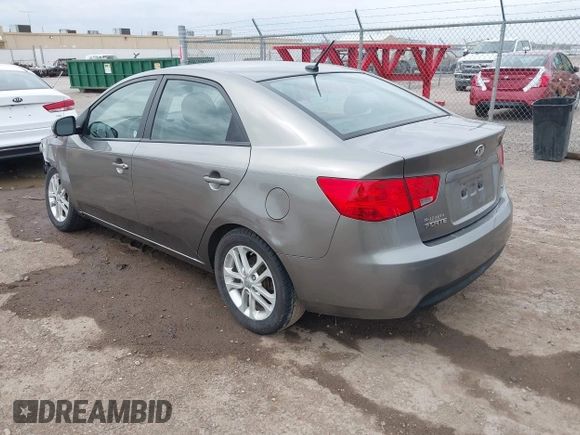2012 Kia Forte EX with VIN KNAFU4A24C5632655, listed as a IAAI auction lot 41932379 with 146,273 mi miles. Bid and sale history available at carsss.com. Image 3.