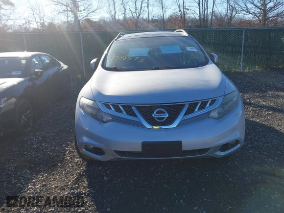 2014 Nissan Murano S with VIN JN8AZ1MW0EW520240, listed as a IAAI auction lot 41338573 with Not Provided miles. Bid and sale history available at carsss.com. Image 11.