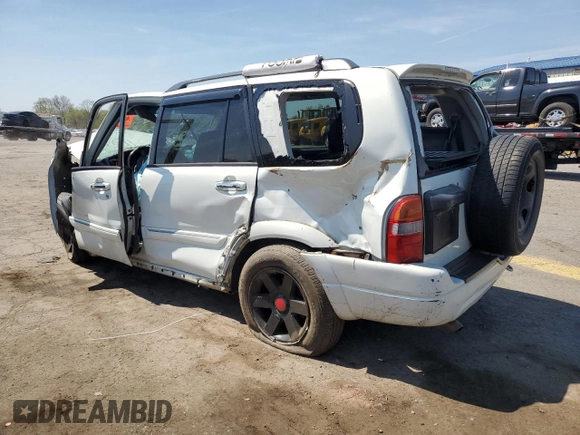 2002 Suzuki XL7 Standard with VIN JS3TX92V224119042, listed as a Copart auction lot 54511695 with Not provided miles and Salvage title. Bid and sale history available at DreamBid. Image 2.