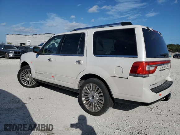 2017 Lincoln Navigator Reserve z VIN 5LMJJ2LT2HEL03324, wystawiony jako Copart lot #86693884 z przebiegiem 88 652 mil mil oraz Szkoda całkowita • Salvage title. Historia ofert i sprzedaży dostępna na DreamBid. Obrazek 2.