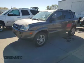2007 Hyundai Tucson GLS with VIN KM8JM12B17U527296, listed as a Copart auction lot 50088065 with 151,857 mi miles and Salvage Title. Bid and sale history available at carsss.com. Image 1.