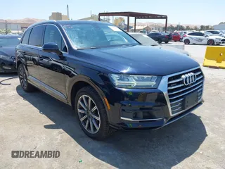 2017 Audi Q7 Premium Plus with VIN WA1LAAF78HD012092, listed as a IAAI auction lot 42568727 with 141,019 mi miles and . Bid and sale history available at DreamBid. Image 1.