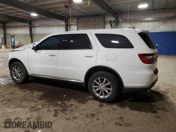 2018 Dodge Durango SXT with VIN 1C4RDJAG1JC315628, listed as a Copart auction lot 56653695 with 128,765 mi miles and Clean title. Bid and sale history available at DreamBid. Image 2.