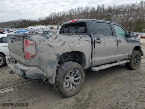 2020 Toyota Tundra 4WD SR5 with VIN 5TFDY5F10LX905664, listed as a Copart auction lot 43114045 with 59,322 mi miles and Salvage Title. Bid and sale history available at carsss.com. Image 3.