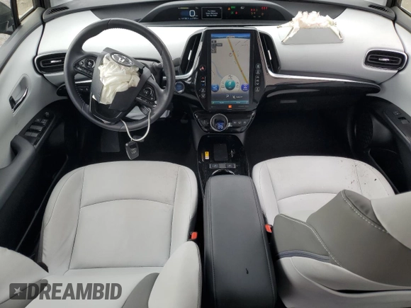 2020 Toyota Prius Prime LE with VIN JTDKARFP2L3133408, listed as a Copart auction lot 51582655 with 41,129 mi miles and Salvage Title. Bid and sale history available at carsss.com. Image 8.