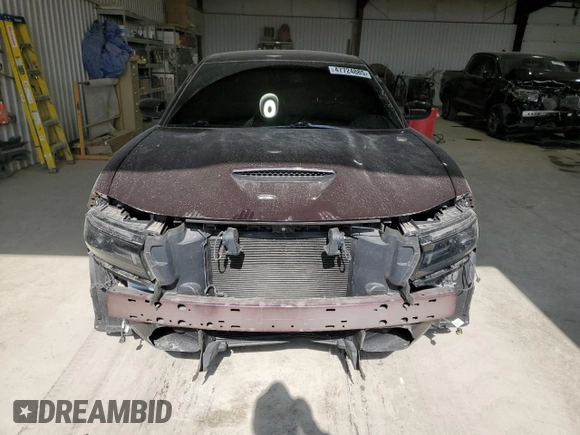 2021 Dodge Charger R/T with VIN 2C3CDXCT0MH668760, listed as a Copart auction lot 47724885 with 39,619 mi miles and Salvage Title. Bid and sale history available at carsss.com. Image 5.