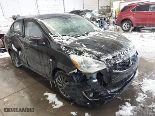 2020 Mitsubishi Mirage G4 SE with VIN ML32F4FJ1LHF01795, listed as a IAAI auction lot 41639947 with 43,482 mi miles. Bid and sale history available at carsss.com. Image 1.