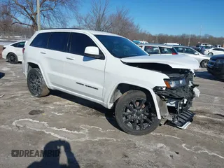 2021 Jeep Grand Cherokee Laredo X with VIN 1C4RJEAG0MC624799, listed as a IAAI auction lot 41409742 with 39,727 mi miles. Bid and sale history available at carsss.com. Image 1.