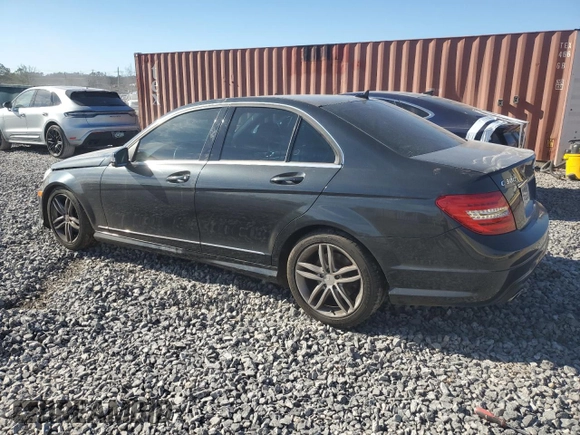 2012 Mercedes-Benz C 300 Sport with VIN WDDGF8BB0CR199261, listed as a Copart auction lot 46902915 with 105,329 mi miles and Salvage title. Bid and sale history available at DreamBid. Image 2.