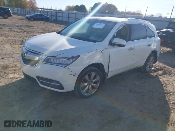 2014 Acura MDX Advance with VIN 5FRYD4H8XEB043793, listed as a IAAI auction lot 41092262 with 140,792 mi miles and . Bid and sale history available at carsss.com. Image 21.