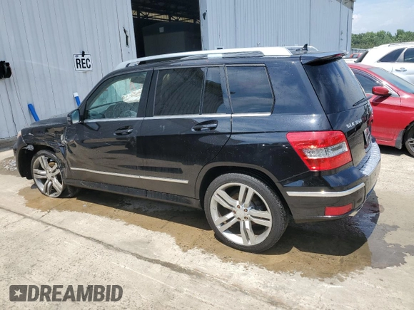 2012 Mercedes-Benz GLK 350 with VIN WDCGG8HB9CF759398, listed as a Copart auction lot 63284534 with 104,713 mi miles and Salvage Title. Bid and sale history available at DreamBid. Image 2.