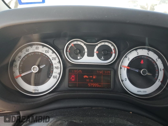 2015 FIAT 500L Pop with VIN ZFBCFAAH7FZ031839, listed as a Copart auction lot 72050944 with 97,999 mi miles and Salvage Title. Bid and sale history available at carsss.com. Image 9.