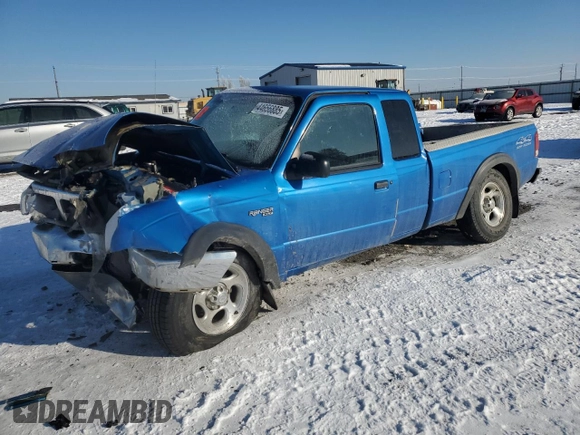 2000 Ford Ranger XLT with VIN 1FTZR15X3YPA83533, listed as a Copart auction lot 44656885 with 110,632 mi miles and Salvage Title. Bid and sale history available at carsss.com. Image 1.