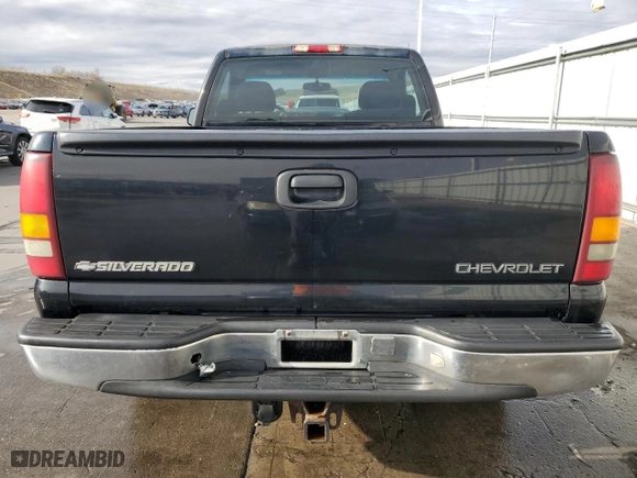 2001 Chevrolet Silverado 1500 LS with VIN 1GCEK14T31Z305015, listed as a Copart auction lot 51655555 with 280,104 mi miles and Salvage Title. Bid and sale history available at carsss.com. Image 6.