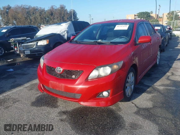 2010 Toyota Corolla with VIN 1NXBU4EE1AZ231715, listed as a IAAI auction lot 41797191 with 144,184 mi miles. Bid and sale history available at carsss.com. Image 2.