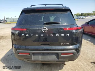 2024 Nissan Pathfinder SV with VIN 5N1DR3BC5RC241608, listed as a Copart auction lot 72323434 with 4,706 mi miles and Salvage Title. Bid and sale history available at carsss.com. Image 6.