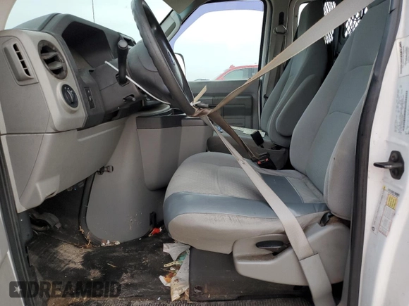 2009 Ford Econoline Cargo Commercial with VIN 1FTNE14W69DA79580, listed as a Copart auction lot 77773694 with Not Provided miles and Salvage Title. Bid and sale history available at DreamBid. Image 7.