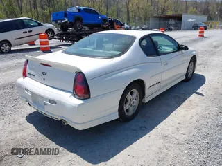 2002 Chevrolet Monte Carlo SS with VIN 2G1WX15K629204602, listed as a IAAI auction lot 42054502 with 163,287 mi miles. Bid and sale history available at carsss.com. Image 4.