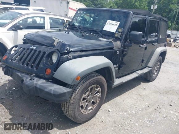 2012 Jeep Wrangler Unlimited Sport with VIN 1C4BJWDG0CL233718, listed as a IAAI auction lot 42551935 with 227,693 mi miles and . Bid and sale history available at DreamBid. Image 17.