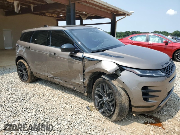 2020 Land Rover Range Rover Evoque R-Dynamic HSE with VIN SALZM2GX3LH077549, listed as a Copart auction lot 59111335 with 126,110 mi miles and Salvage title. Bid and sale history available at DreamBid. Image 4.