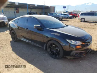 2017 Honda Civic EX-T with VIN 2HGFC1E32HH630878, listed as a Copart auction lot 83703104 with 93,221 mi miles and Salvage Title. Bid and sale history available at DreamBid. Image 4.