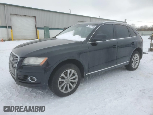 2013 Audi Q5 Premium with VIN WA1CFAFP6DA078315, listed as a Copart auction lot 44717025 with 124,784 mi miles and Non repairable. Bid and sale history available at DreamBid. Image 1.