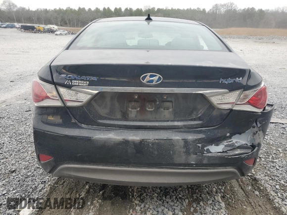 2013 Hyundai Sonata with VIN KMHEC4A47DA086716, listed as a Copart auction lot 44320485 with 125,558 mi miles and Salvage Title. Bid and sale history available at carsss.com. Image 6.