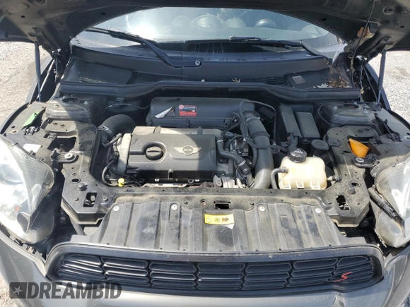 2012 MINI Countryman S with VIN WMWZC5C5XCWL56232, listed as a Copart auction lot 60298705 with 140,425 mi miles and Salvage title. Bid and sale history available at DreamBid. Image 11.