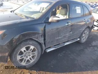 2007 Acura MDX with VIN 2HNYD282X7H542375, listed as a IAAI auction lot 41394948 with 189,364 mi miles. Bid and sale history available at carsss.com. Image 6.