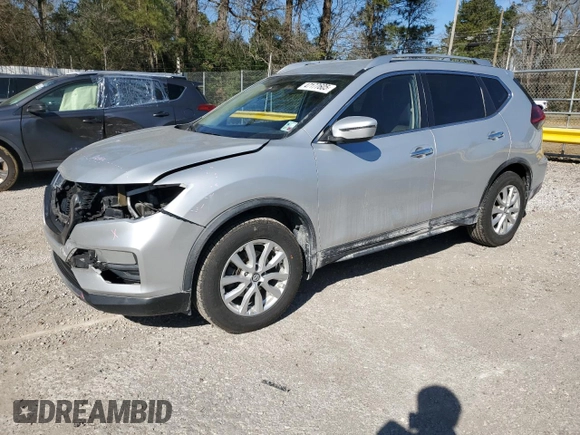 2020 Nissan Rogue S with VIN JN8AT2MTXLW037199, listed as a Copart auction lot 47177605 with 125,106 mi miles and Salvage Title. Bid and sale history available at carsss.com. Image 1.