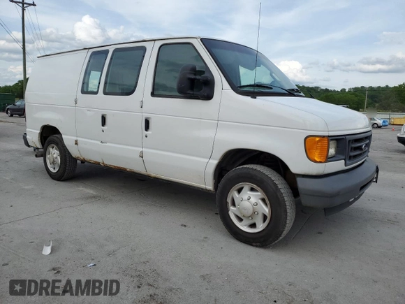 2007 Ford Econoline Cargo Commercial with VIN 1FTNE14W37DA27868, listed as a Copart auction lot 54348015 with 170,588 mi miles and Clean Title. Bid and sale history available at DreamBid. Image 4.
