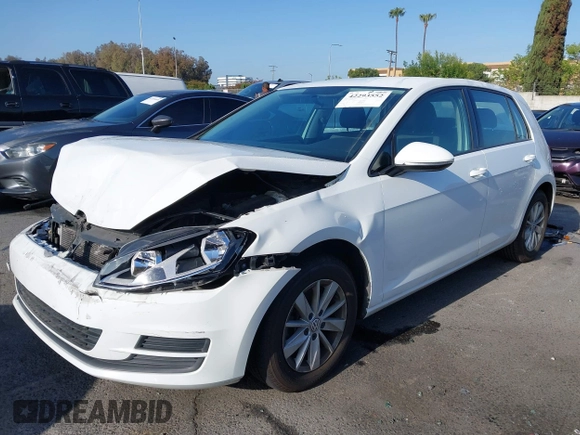 2016 Volkswagen Golf TSI S z VIN 3VW217AU9GM038217, wystawiony jako IAAI lot #42293552 z przebiegiem 44 833 mil mil oraz . Historia ofert i sprzedaży dostępna na DreamBid. Obrazek 17.