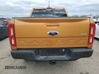 2019 Ford Ranger XL with VIN 1FTER4FHXKLA27420, listed as a Copart auction lot 50935145 with 39,431 mi miles and Salvage title. Bid and sale history available at DreamBid. Image 6.
