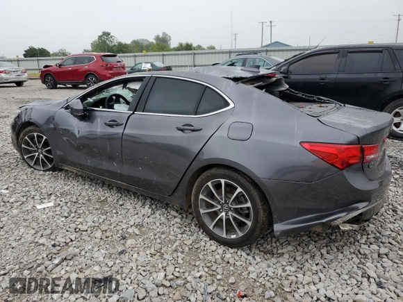 2020 Acura TLX with VIN 19UUB2F37LA001803, listed as a Copart auction lot 63203614 with 0 mi miles and Non Repairable. Bid and sale history available at carsss.com. Image 2.