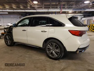 2017 Acura MDX w/Technology Pkg with VIN 5FRYD4H57HB017193, listed as a Copart auction lot 45885805 with 135,092 mi miles and Salvage Title. Bid and sale history available at carsss.com. Image 2.
