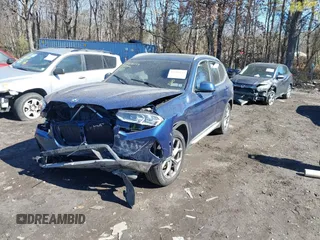 2022 BMW X3 xDrive30i with VIN 5UX53DP08N9K21325, listed as a IAAI auction lot 41690149 with 34,492 mi miles and . Bid and sale history available at DreamBid. Image 2.