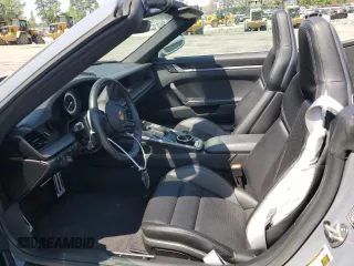 2023 Porsche 911 Carrera with VIN WP0CA2A9XPS238259, listed as a Copart auction lot 53636345 with 14,328 mi miles and Salvage title. Bid and sale history available at DreamBid. Image 7.