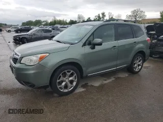 2015 Subaru Forester Touring z VIN JF2SJAWC2FH470037, wystawiony jako Copart lot #55213135 z przebiegiem 157 515 mil mil oraz Szkoda całkowita • Salvage title. Historia ofert i sprzedaży dostępna na DreamBid. Obrazek 1.