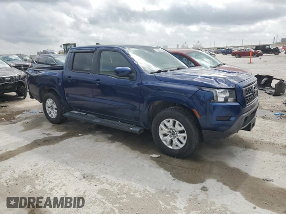 2022 Nissan Frontier SV z VIN 1N6ED1EJ5NN659197, wystawiony jako Copart lot #51265805 z przebiegiem 68 682 mil mil oraz Szkoda całkowita • Salvage title. Historia ofert i sprzedaży dostępna na DreamBid. Obrazek 4.