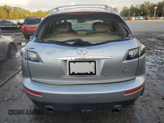 2005 Infiniti FX35 with VIN JNRAS08W65X204274, listed as a Copart auction lot 76914674 with 175,999 mi miles and Salvage Title. Bid and sale history available at carsss.com. Image 6.