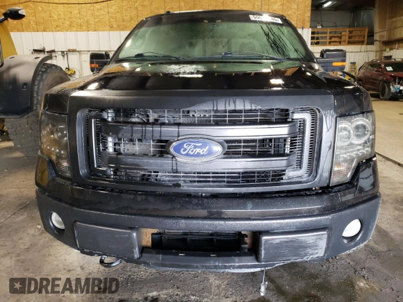 2013 Ford F-150 XL with VIN 1FTFW1ET8DKE41631, listed as a Copart auction lot 55074745 with 153,462 mi miles and Clean Title. Bid and sale history available at carsss.com. Image 5.