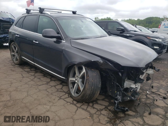 2016 Audi Q5 Premium Plus with VIN WA1CVAFP0GA059587, listed as a Copart auction lot 56533385 with 126,628 mi miles and Salvage title. Bid and sale history available at DreamBid. Image 4.