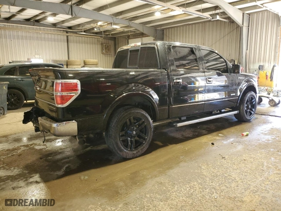2014 Ford F-150 XL with VIN 1FTFW1CT4EFD11696, listed as a Copart auction lot 48702385 with 144,772 mi miles and Salvage Title. Bid and sale history available at carsss.com. Image 3.