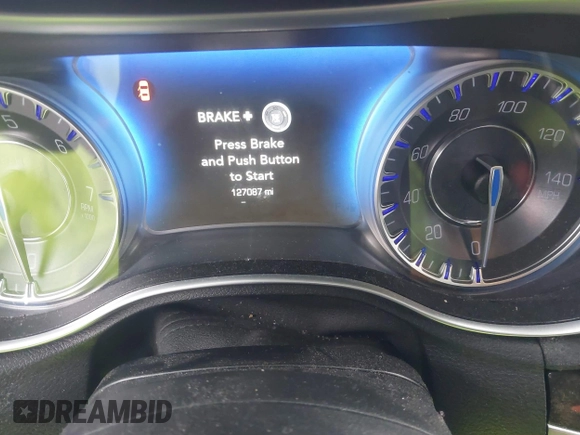 2016 Chrysler 300 with VIN 2C3CCAEG9GH342847, listed as a IAAI auction lot 41732466 with 127,087 mi miles. Bid and sale history available at carsss.com. Image 7.